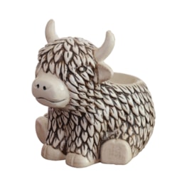 Highland Cow Sat Melter 16cm