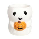 Ghost Holding Pumpkin Melter 10cm Ghost Holding Pumpkin Melter 10cm
