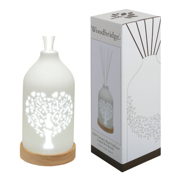 LED Ceramic Reed Diffuser Tree 19cm LED Ceramic Reed Diffuser Tree 19cm