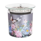 Tealight Wax Melter Purple Butterfly 10cm