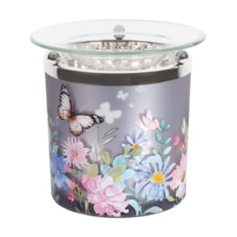 Tealight Wax Melter Purple Butterfly 10cm