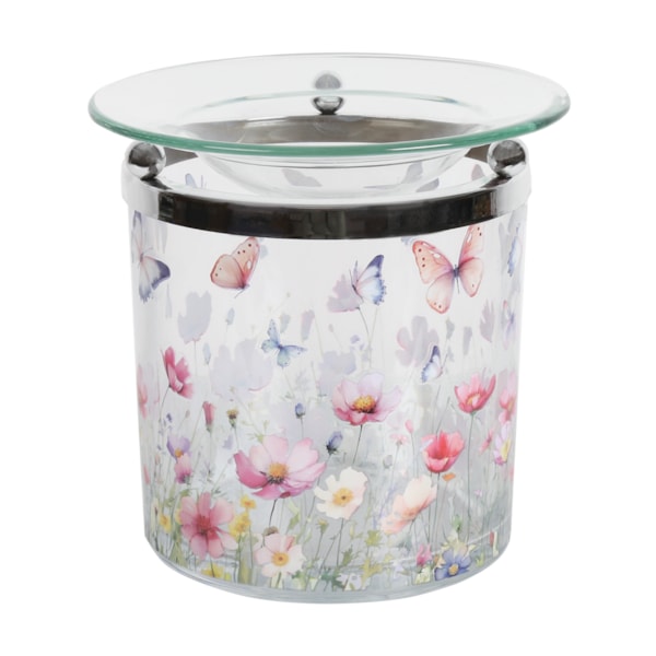 Tealight Wax Melter Butterfly Meadow 10cm
