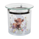 Tealight Wax Melter Highland Cow 10cm