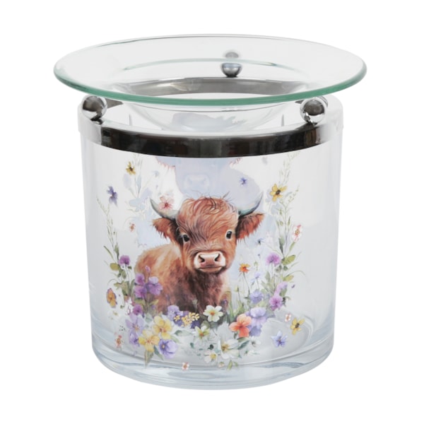 Tealight Wax Melter Highland Cow 10cm