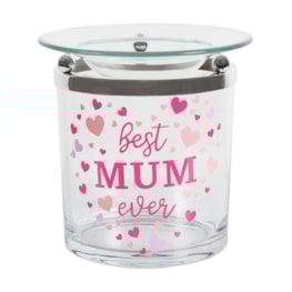Tealight Wax Melter ‘Best Mum Ever’ 10cm