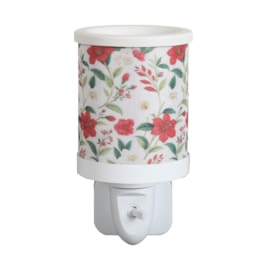 Plug In Melter Red Floral 14cm