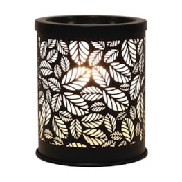 Electric Melter Leaves Black 13cm