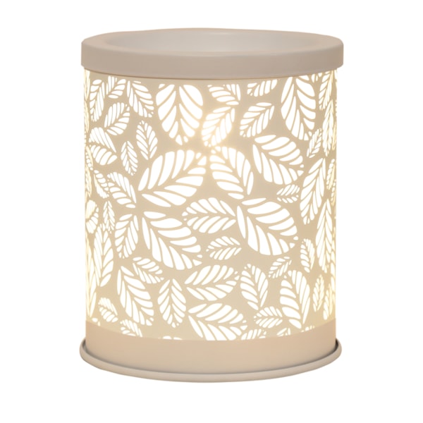 Electric Melter Leaves White 13cm