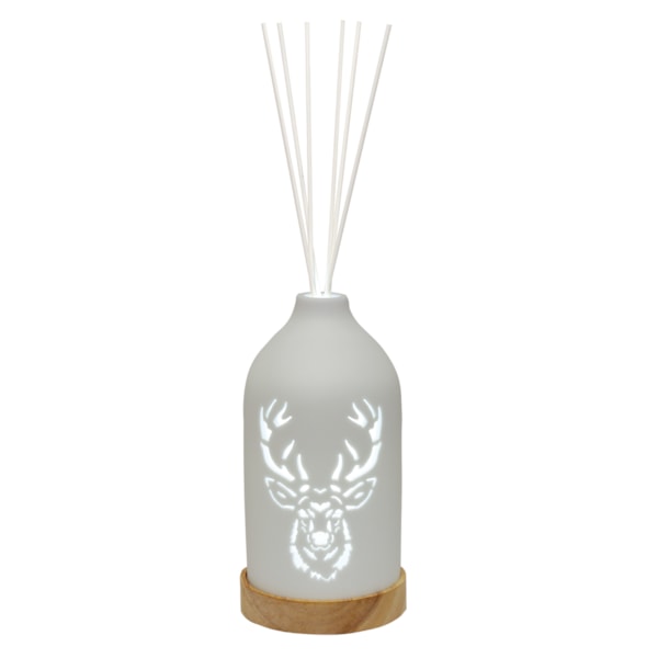 LED Ceramic Reed Diffuser Stag 19cm