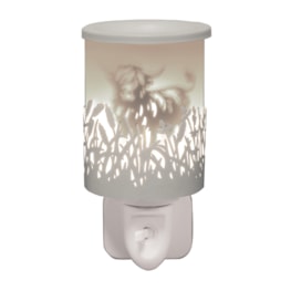 Plug In Highland Cow White 14cm Plug In Highland Cow White 14cm