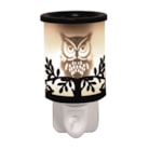Plug In Owl Black 14cm