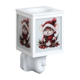 Plug In Christmas Mouse 14cm Plug In Christmas Mouse 14cm