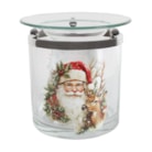 Tealight Wax Melter Father Christmas 10cm
