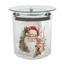 Tealight Wax Melter Father Christmas 10cm