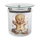 Tealight Wax Melter Gingerbread Man 10cm