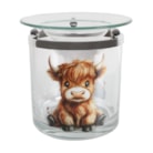 Tealight Wax Melter Highland Calf 10cm