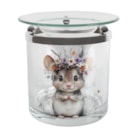 Tealight Wax Melter Mouse 10cm