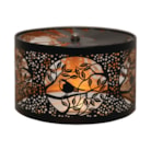 Carousel Shade Metal Silhouette - Black & Gold Bird 13cm