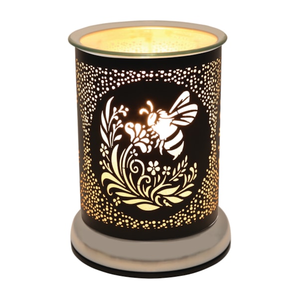 Electric Wax Melter Touch - Black Silhouette Bee 17cm Electric Wax Melter Touch - Black Silhouette Bee 17cm