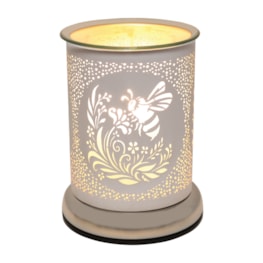 Electric Wax Melter Touch - White Silhouette Bee 17cm