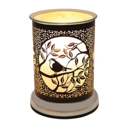 Electric Wax Melter Touch - Black Silhouette Bird 17cm