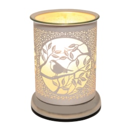 Electric Wax Melter Touch - White Silhouette Bird 17cm