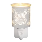 Wax Melter Plug In - White & Gold Silhouette Bee 13cm Wax Melter Plug In - White & Gold Silhouette Bee 13cm