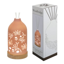 LED Ceramic Diffuser Butterfly Pink 19cm