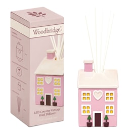 LED Pink Country Cottage Reed Diffuser
