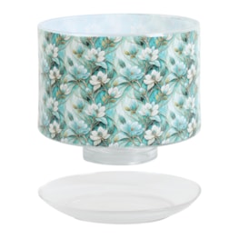 Shade & Tray Teal Floral