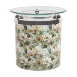 Green Floral Melter 10cm