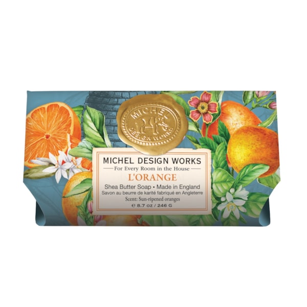 L'Orange Bath Soap Bar by Michel Design Works L'Orange Bath Soap Bar by Michel Design Works