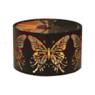 Carousel Shade Metal Silhouette - Black and Gold Butterfly 13cm Carousel Shade Metal Silhouette - Black and Gold Butterfly 13cm