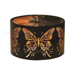 Carousel Shade Metal Silhouette - Black and Gold Butterfly 13cm Carousel Shade Metal Silhouette - Black and Gold Butterfly 13cm