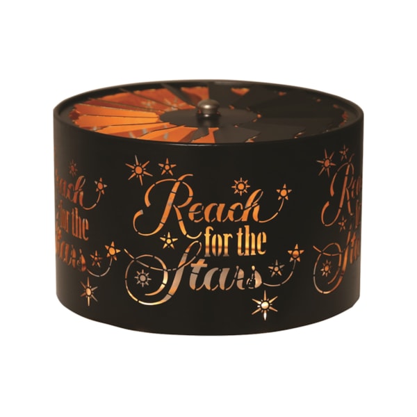 Carousel Shade Metal Silhouette - Black and Gold Reach 13cm Carousel Shade Metal Silhouette - Black and Gold Reach 13cm