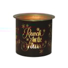 Tealight Wax Melter and Candle Holder - Black & Gold Silhouette Melter Reach Tealight Wax Melter and Candle Holder - Black & Gold Silhouette Melter Reach