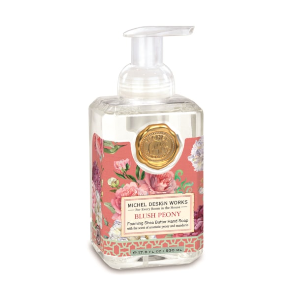 Blush Peony Foaming Hand Soap by Michel Design Works Blush Peony Foaming Hand Soap by Michel Design Works