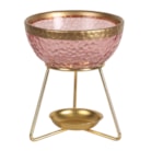 Bowl Wax Melter Pink 11cm Bowl Wax Melter Pink 11cm