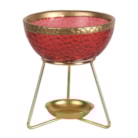 Bowl Wax Melter Red 11cm Bowl Wax Melter Red 11cm