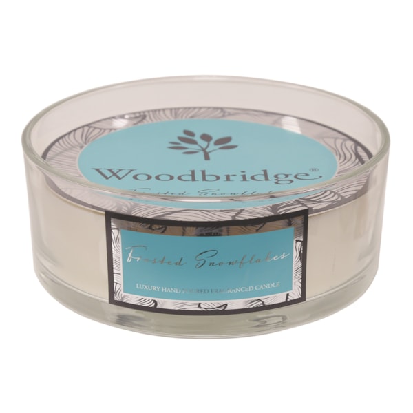 Frosted Snowflakes - 5 Wick Candle Bowl 990g Frosted Snowflakes - 5 Wick Candle Bowl 990g