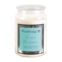 Frosted Snowflakes - Candle Jar 650g Frosted Snowflakes - Candle Jar 650g
