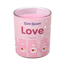 Care Bears Rose & Cherry Glass Candle