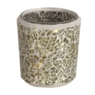 Champagne Crackle Votive Holder Champagne Crackle Votive Holder