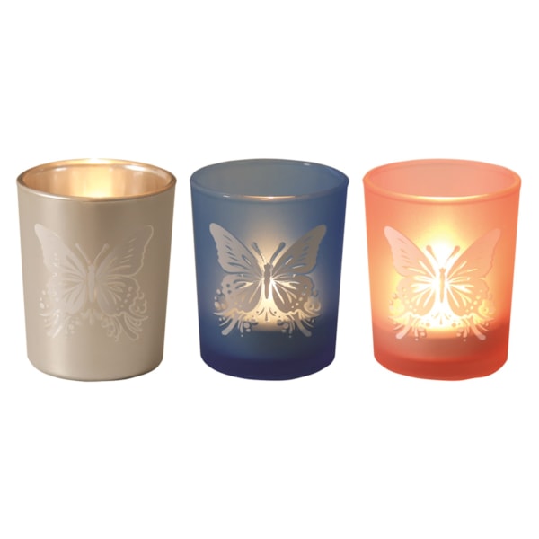 Butterfly Tealight Votive Holders Set3 Butterfly Tealight Votive Holders Set3