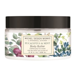 Eucalyptus & Mint Body Butter by Michel Design Works Eucalyptus & Mint Body Butter by Michel Design Works