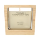 Orange Ginger Candle by French Connection 220g Orange Ginger Candle by French Connection 220g