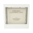 Lemongrass & Ginger Candle by French Connection 495G Lemongrass & Ginger Candle by French Connection 495G