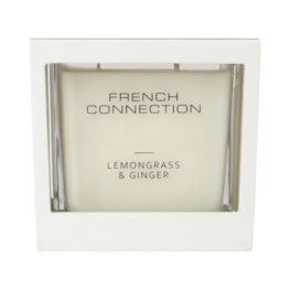 Lemongrass & Ginger Candle by French Connection 495G Lemongrass & Ginger Candle by French Connection 495G