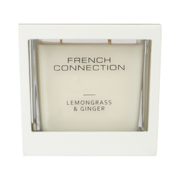 Lemongrass & Ginger Candle by French Connection 495G Lemongrass & Ginger Candle by French Connection 495G