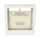 Lemongrass & Ginger Candle by French Connection 220g Lemongrass & Ginger Candle by French Connection 220g